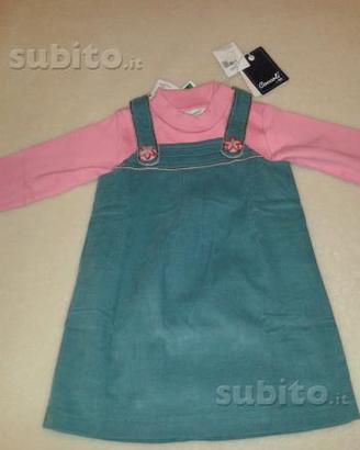 Scamiciato maglietta bimba tg.18 mesi NUOVO