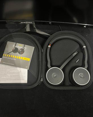 Cuffie jabra evolve 75 bluetooth