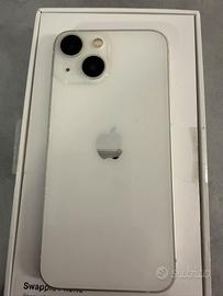 iphon 13mini bianco da 128gb pari al nuovo