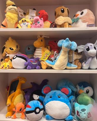 Pokemon peluche 20cm con etichetta