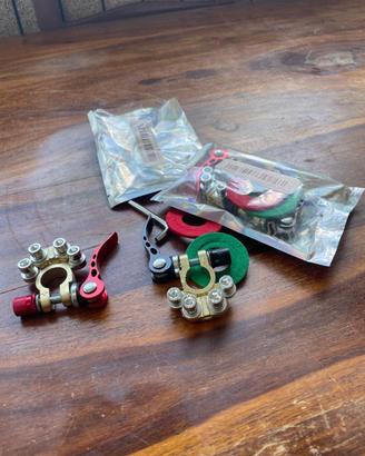 attacchi rapidi batteria auto polo+ e polo -