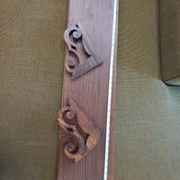 Mensola e reggimensola in vero legno