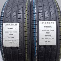 2 GOMME 215 65 16 PIRELLI RIF3812