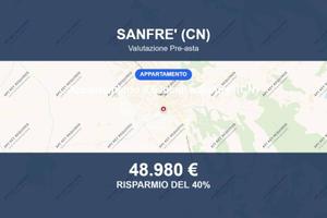 Immobile in asta di 108 m² con box auto a Sanfrè