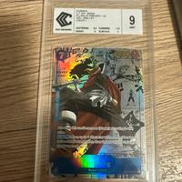 One piece card Sogeking graded 9mint cc