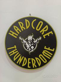 Logo Thunderdome Hardcore, stile gabber, Arredo 