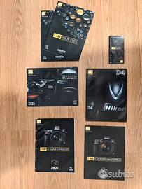 Cataloghi Nikon e Fuji + riviste " Fotografi "