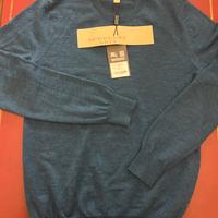 Pullover uomo Burberry brit taglia S blu