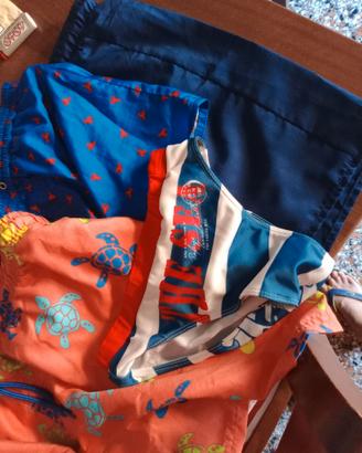 costumi e pigiama maschio 8/10 anni