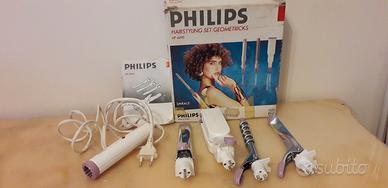 Set piastre della per stirare e arricciare capelli