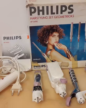 Set piastre della per stirare e arricciare capelli