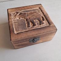 scatola in legno