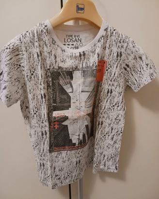T.Shirt Beige anni 8 Loan Type R-V1