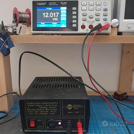 Alimentatore lineare ZETAGI mod.147 12V 7A