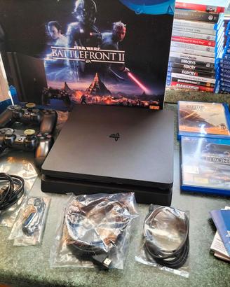 PS4 1TB, 2 controller DUALSHOCK4 Wireless, 2DVD, 2