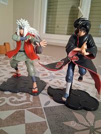 Action Figure Abystyle Jiraiya e Itachi