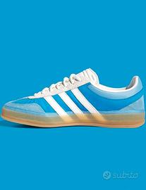 Adidas Gazelle Indoor Bad Bunny Blue and White 43