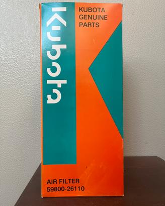 Filtro Aria Originale Kubota 59800-26110 - NUOVO