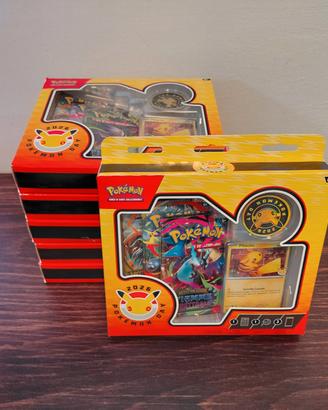 Pikachu Pokemon Day 2026 anniversario 6 box