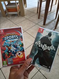 Nintendo switch Batman e Looney tunes