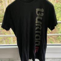 Burton Black Shirt Logo