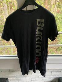 Burton Black Shirt Logo