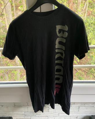 Burton Black Shirt Logo