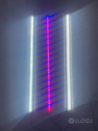 Plafoniera led per acquari ciano askoll  60 e 80