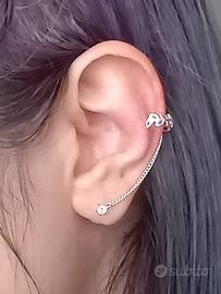 orecchino donna trago celtico argento 925