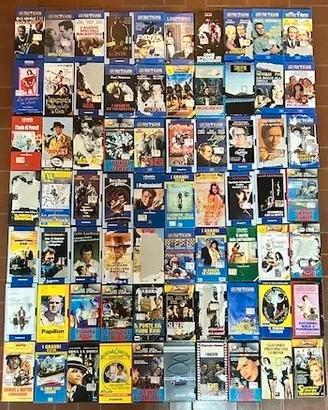 Film cassetta VHS "" Lotto 70 Cassette "" vari