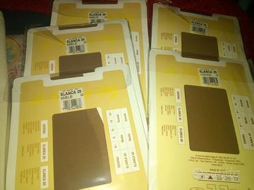 5 Calze elly modello elanca 20 miele/visone