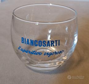 Bicchieri Biancosarti anni 70 