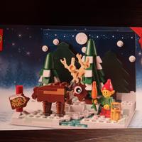 lego 40484 cortile di babbo natale 