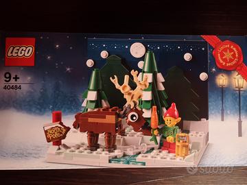 lego 40484 cortile di babbo natale 