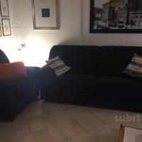 Divano letto con poltrona