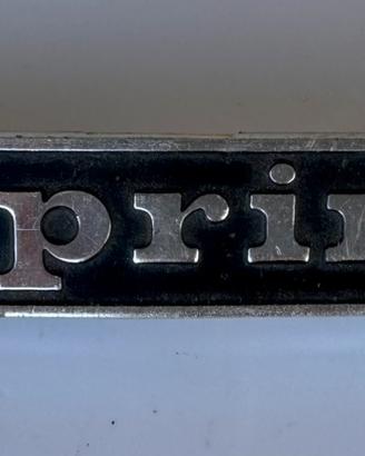 Targhetta scritta 150 Sprint V.