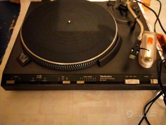 Piatto Technics SL 3310 e Amplific. Sony TA . FA4  			