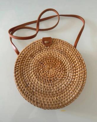 Borsa vimini Mykonos