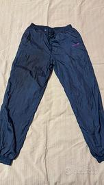 Pantaloni Tuta Adidas Vintage Blu Notte Taglia M