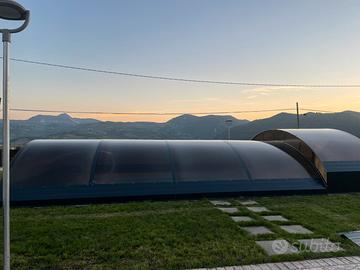 Copertura piscina rigida