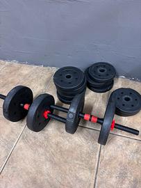 Set manubri componibili 30 kg