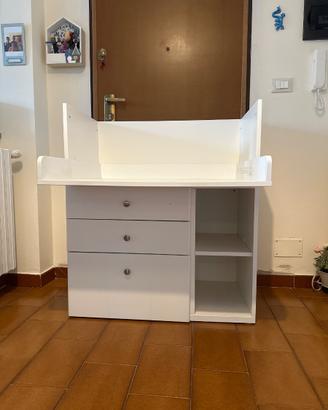 Fasciatoio/scrivania IKEA SMÅSTAD bianco
