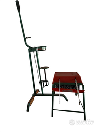 Tappatrice a colonna manuale vintage + Riempitrice