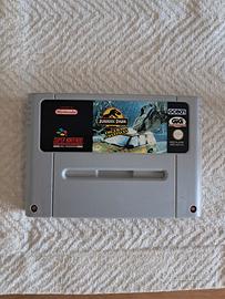 snes Jurassic Park 2 super nintendo pal ita