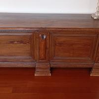 Cassapanca in noce massiccio del 1500/1600 ottime 