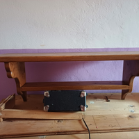 Mensola in legno massello