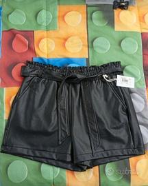 pantaloncino similpelle Guess