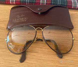 Occhiali da sole Rayban leathers bausch e lomb