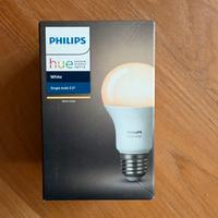 Lampadina smart Philips Hue White E27 sigillata