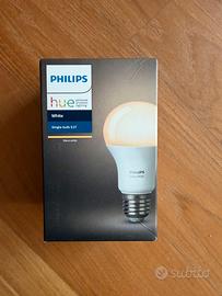 Lampadina smart Philips Hue White E27 sigillata